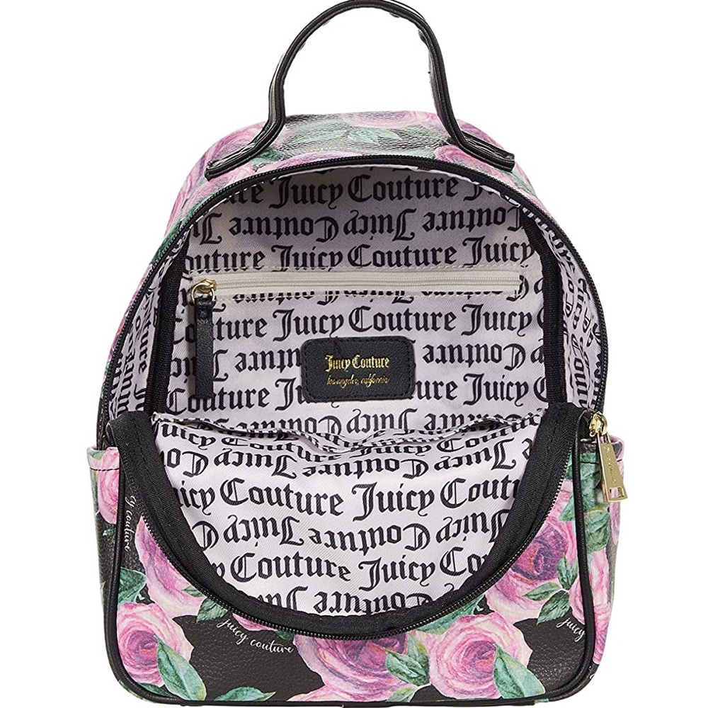 HOST β
π₯³ JUICY COUTURE MOODY GARDEN Blk Whole Lotta Love - Picture 8 of 13